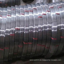 Alambre de acero oval galvanizado por inmersión en caliente